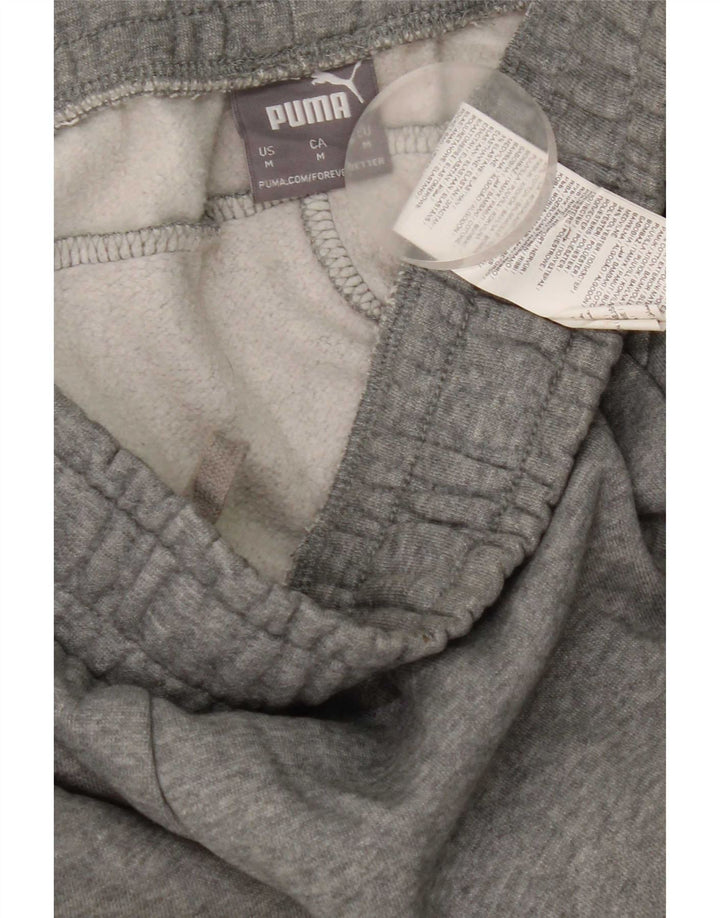 Puma Herren-Trainingshose, Jogginghose, mittelgraue Baumwolle