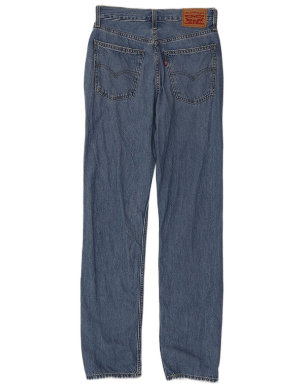 Levi's Damen Low Pro Straight Jeans UK 2 2XS W23 L30 Blaue Baumwolle