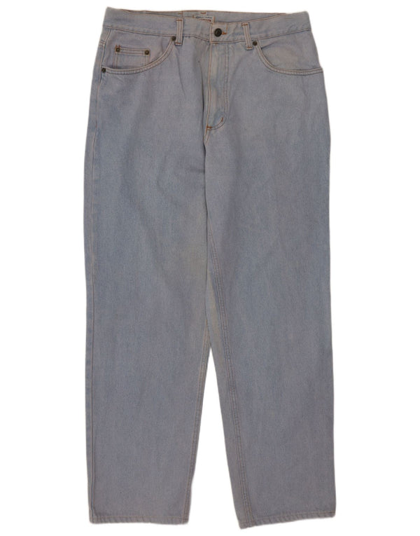 Sergio Tacchini Herren Tapered Jeans IT 54 2XL W38 L31 Blaue Baumwolle