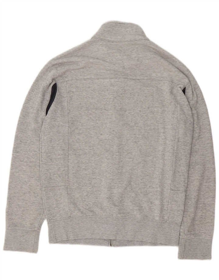 Champion Herren-Trainingsanzug-Oberjacke aus mittelgrauer Colourblock-Baumwolle