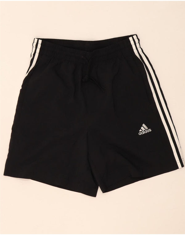 Adidas Damen Sportshorts UK 14 Medium Schwarz