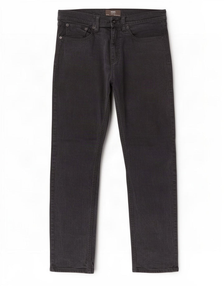 Marks & Spencer Herren Slim Jeans W32 L31 Schwarze Baumwolle