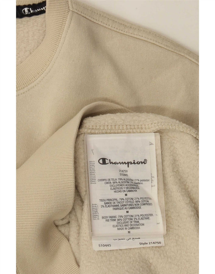 Champion Herren-Sweatshirt-Pullover, mittelbeige Baumwolle