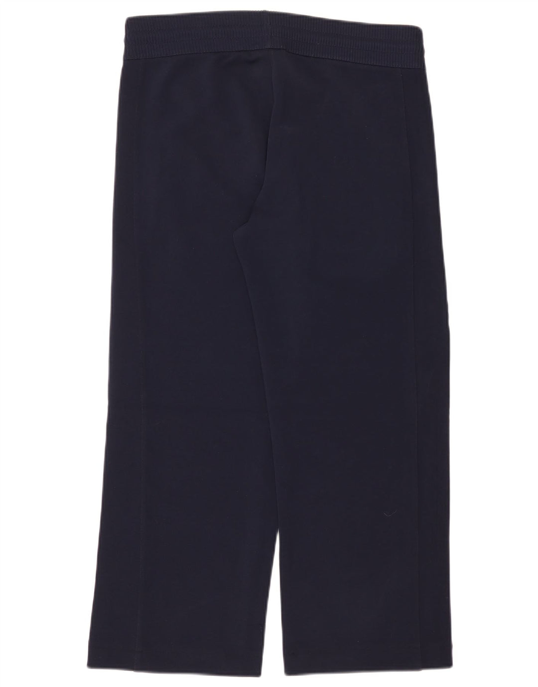 VINTAGE Damen-Trainingshose UK 14 Medium Navy Blue Polyamid