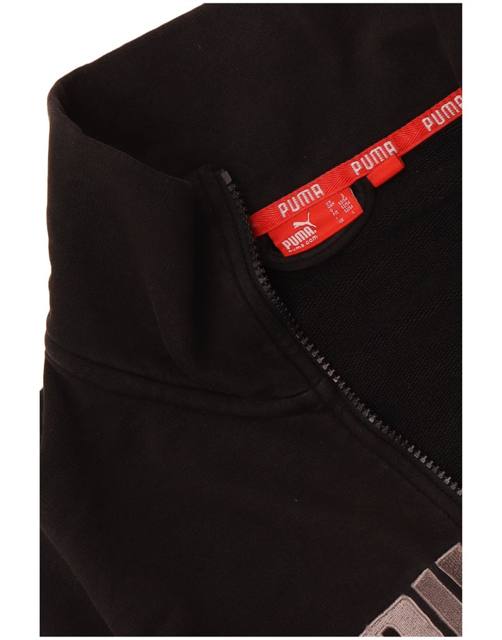 Puma Herren Grafik-Trainingsanzug-Oberteil, Jacke, Größe L, Schwarz