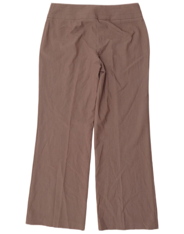 Marks & Spencer Damen-Freizeithose mit weitem Bein, UK 12, M, W30, L31, Grau