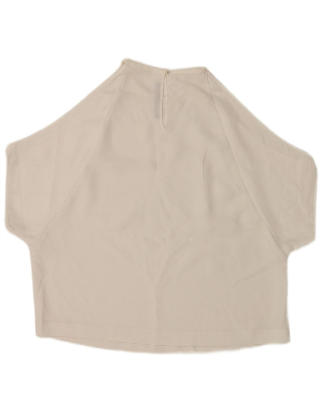 Schulterfreies Blusenoberteil für Damen von Zara, UK 14, Mittelweiß