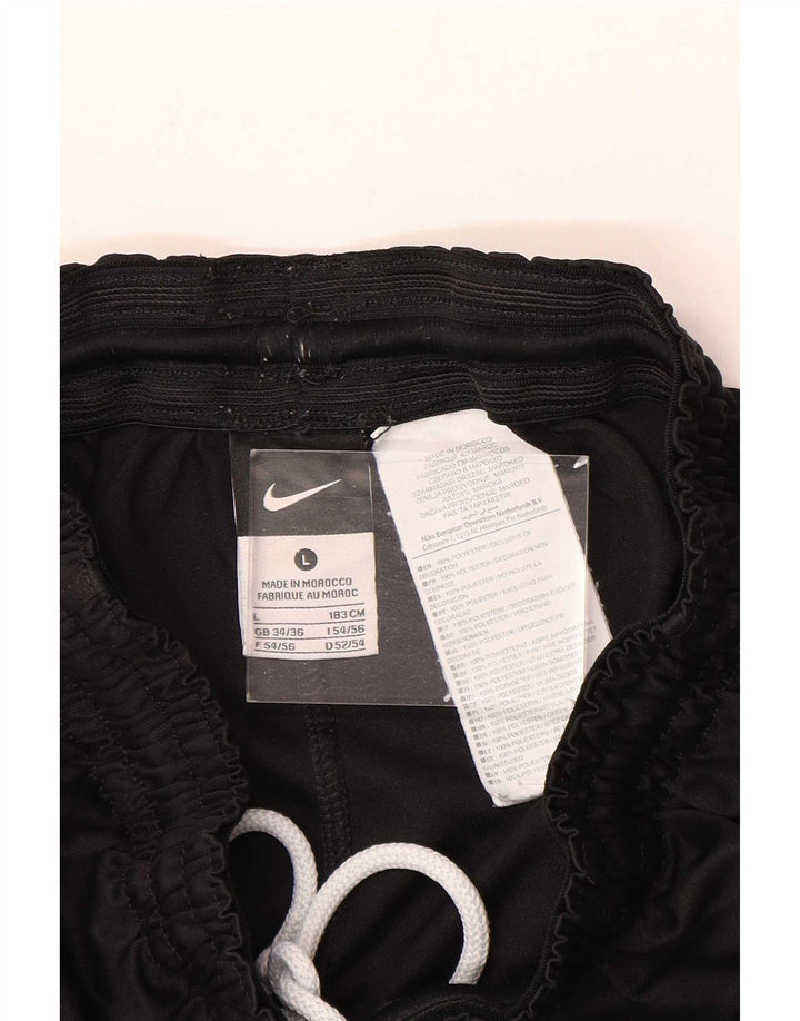 Nike Herren Dri Fit Sportshorts, groß, aus schwarzem Polyester