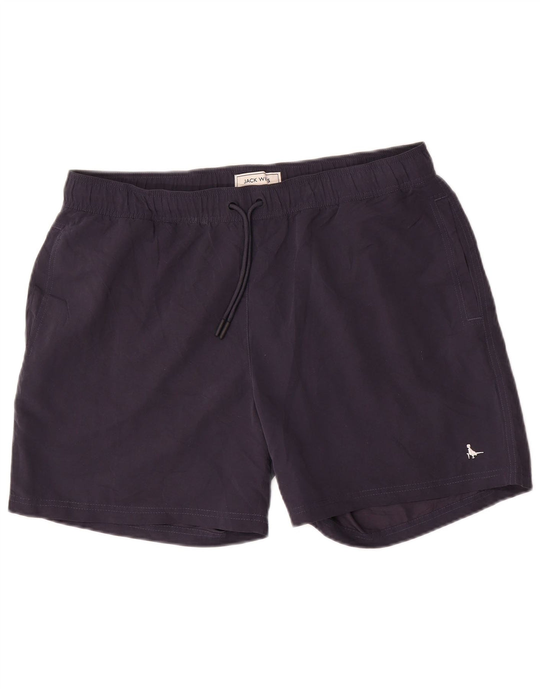 Jack Wills Herren-Badeshorts XL, Marineblau, Polyester