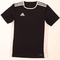 ADIDAS Herren Climalite T-Shirt Top Small Schwarz Colourblock Polyester