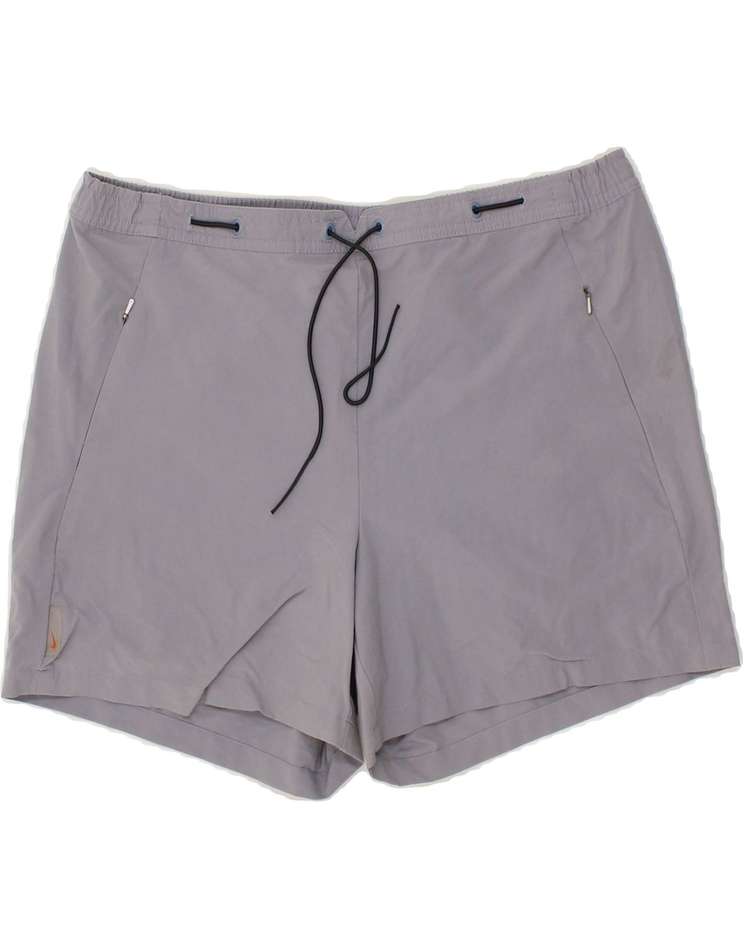NIKE Womens Sport Shorts US 12/14 Large Blue Nylon Vintage Nike and Second-Hand Nike from Messina Hembry 
