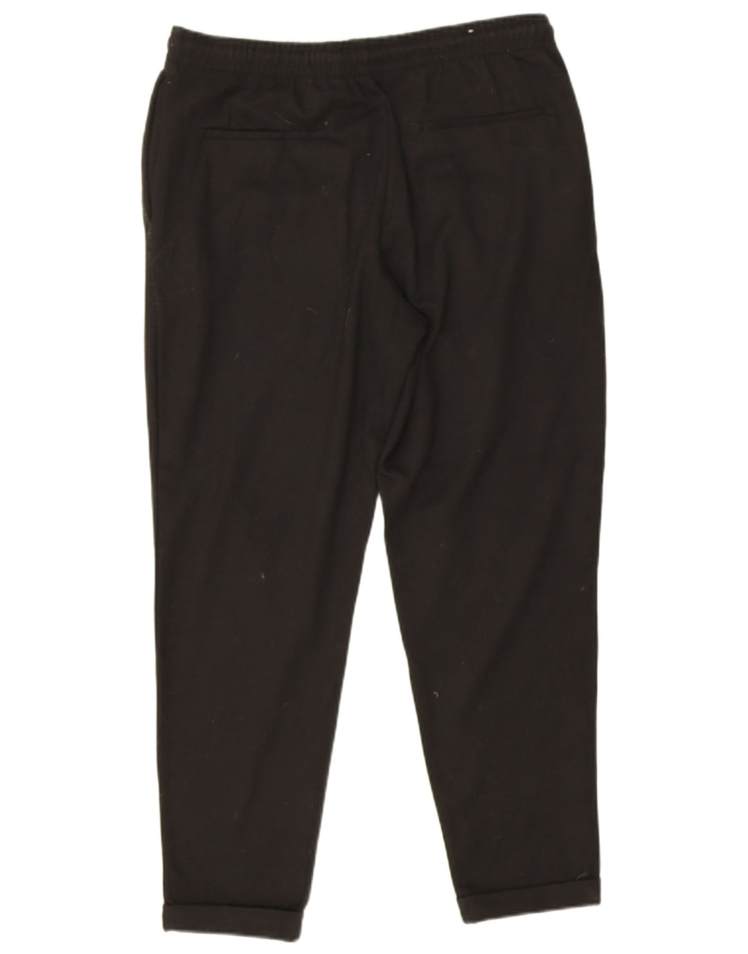 Zara Herren Tapered Chino-Hose, Größe L, W32, L28, Schwarz, Polyester