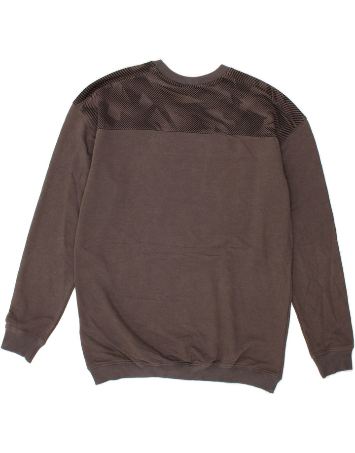 PUMA Mens Sweatshirt Jumper Large Grey Cotton Vintage Puma and Second-Hand Puma from Messina Hembry 