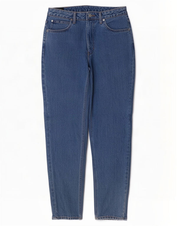 Lee Womens Tapered Jeans W27 L29 Blue Cotton