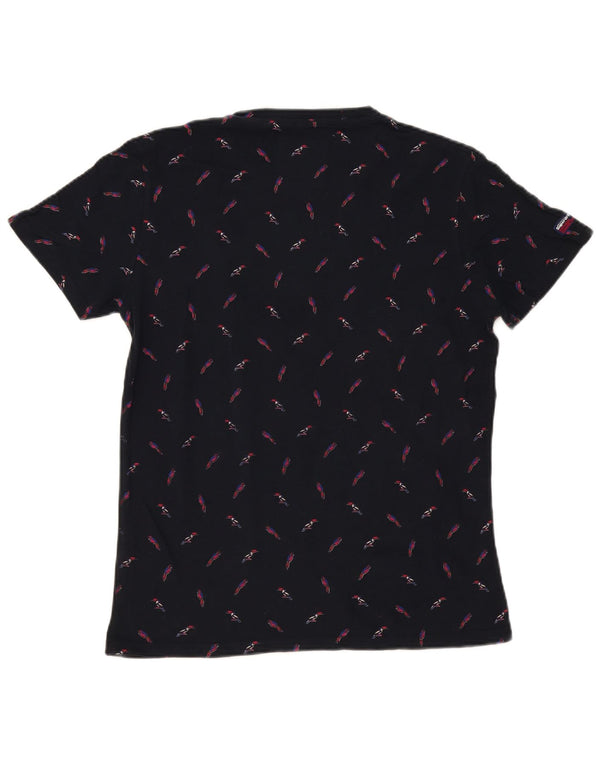 Superdry Herren Grafik-T-Shirt-Oberteil aus Baumwolle in mittlerem Marineblau