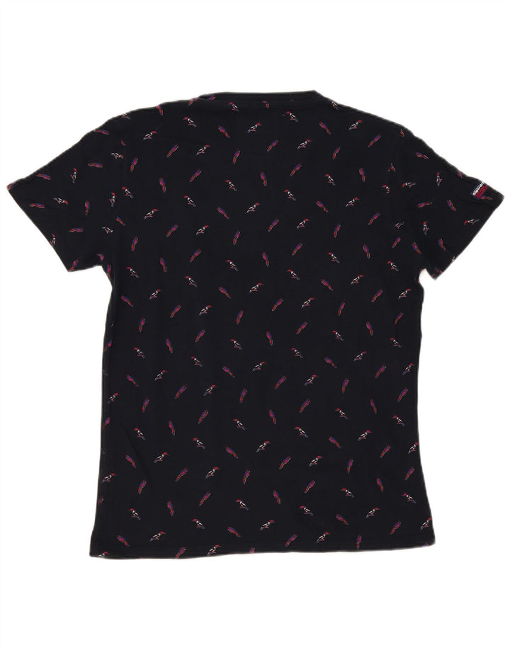 Superdry Herren Grafik-T-Shirt-Oberteil aus Baumwolle in mittlerem Marineblau