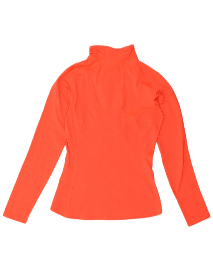 The North Face Damen-Pullover-Trainingsanzugoberteil mit Reißverschluss, UK 6, XS, Orange