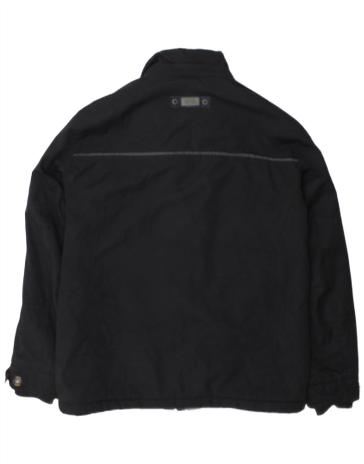 Camel Active Herren Regenjacke EU 52 Large Schwarz Polyester