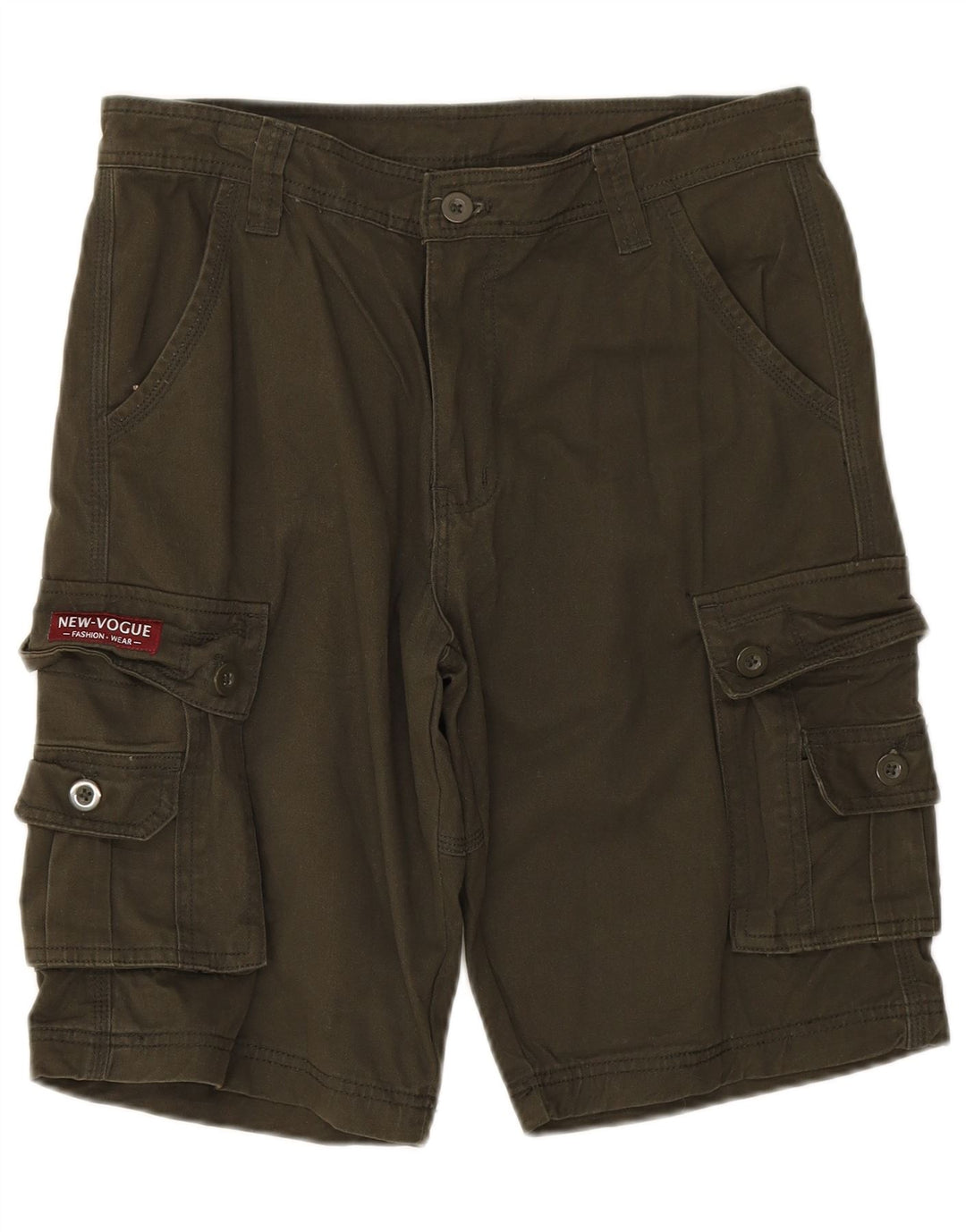 Vintage Herren Cargo Shorts W30 Medium Khaki Baumwolle