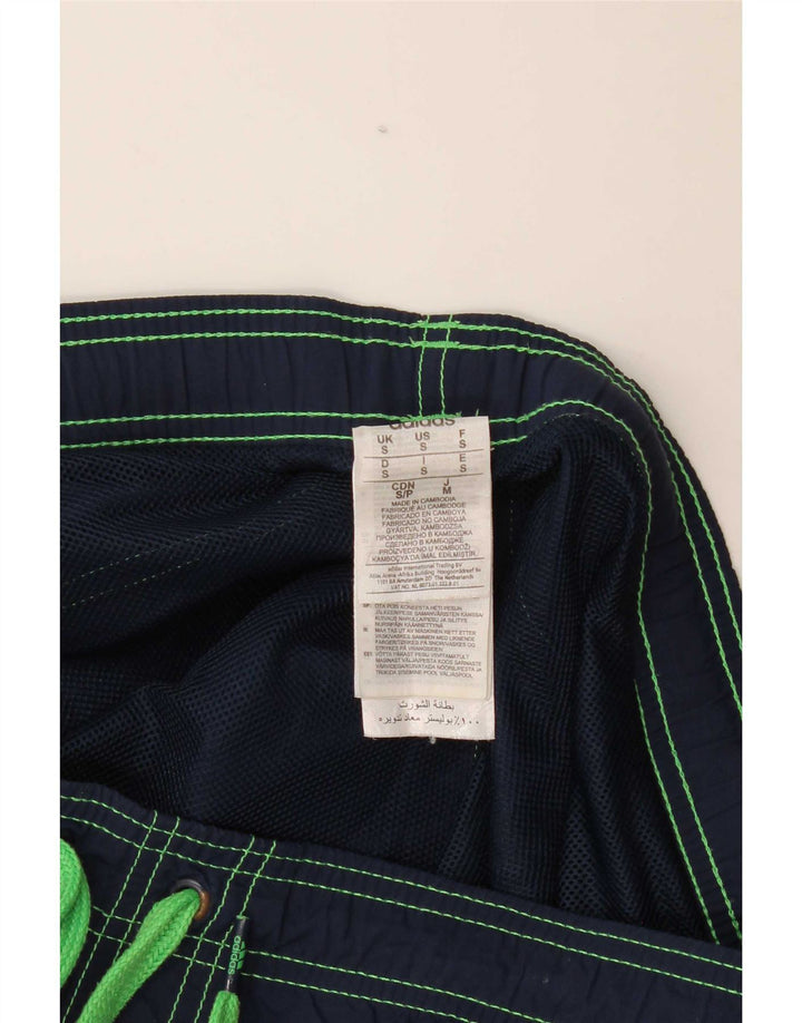 Adidas Badeshorts für Herren, Größe S, Marineblau, Polyester