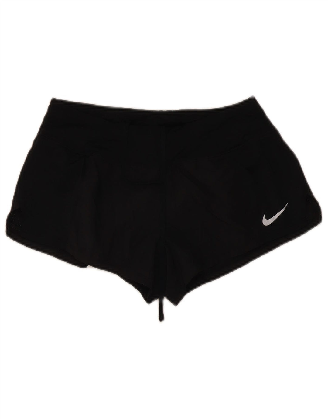 Nike Damen Dri Fit Sport Shorts UK 10 Small Schwarz Polyester
