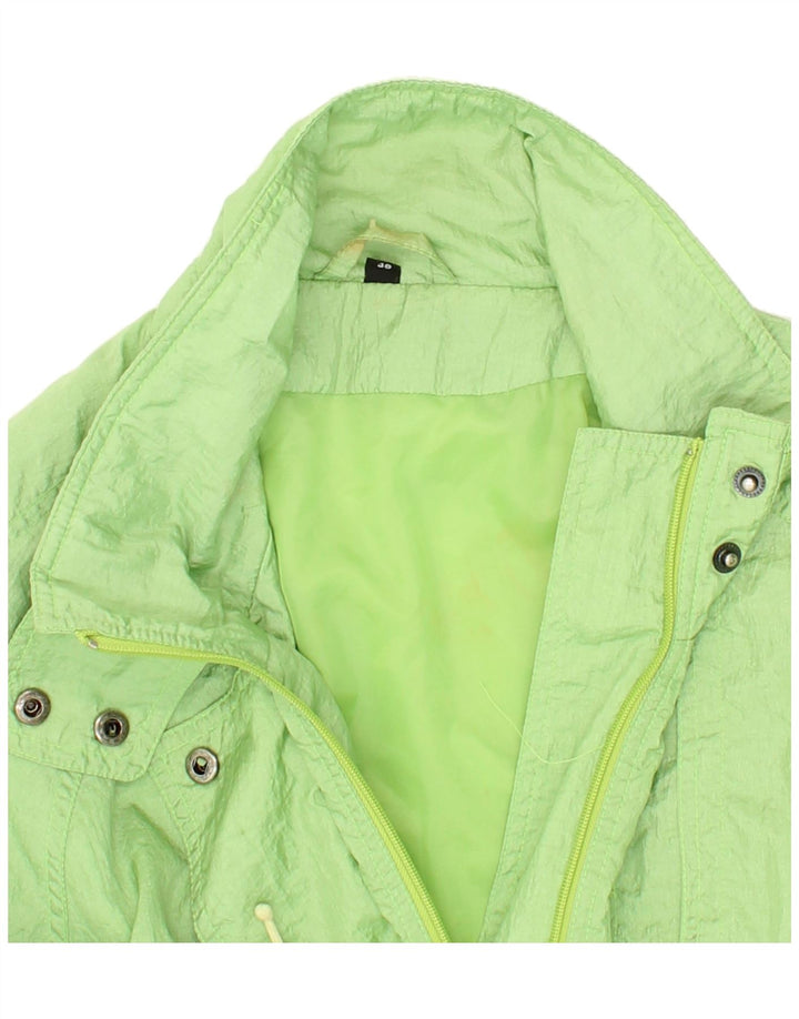 VINTAGE Womens Rain Jacket EU 46 XL Green Vintage Vintage and Second-Hand Vintage from Messina Hembry 