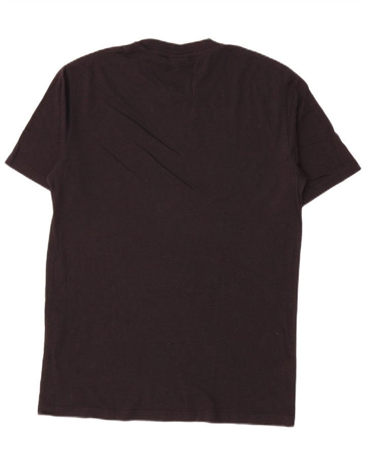Champion Herren T-Shirt Top Small Schwarz Baumwolle