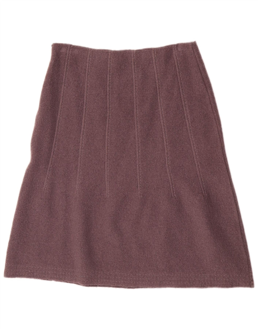 Fenn Wright Manson Damen-A-Linien-Rock, Größe L, W30, Lila, Wolle