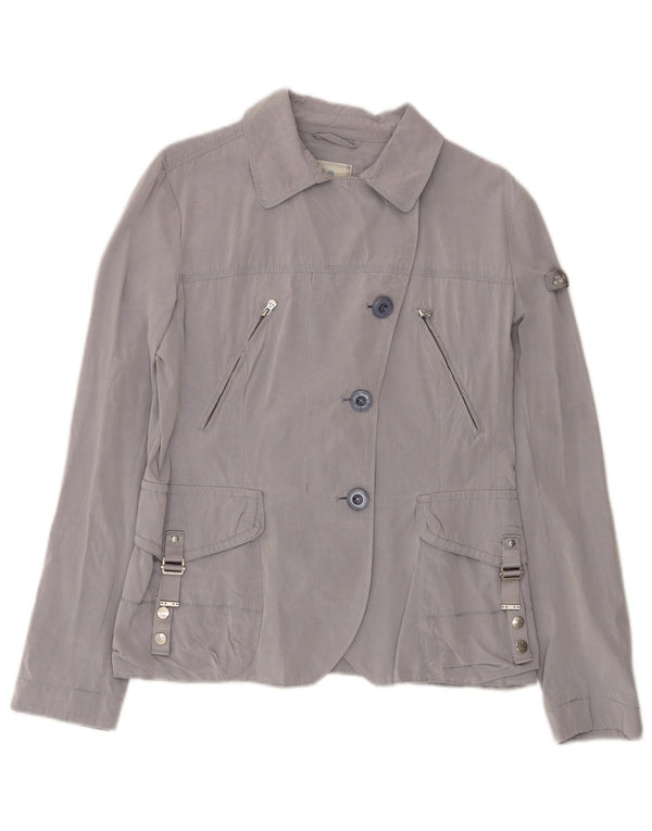 PEUTEREY Damen Utility Jacke IT 48 XL Grau Cupro