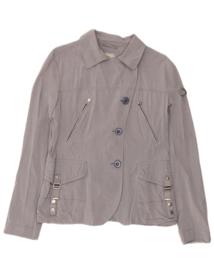 PEUTEREY Damen Utility Jacke IT 48 XL Grau Cupro