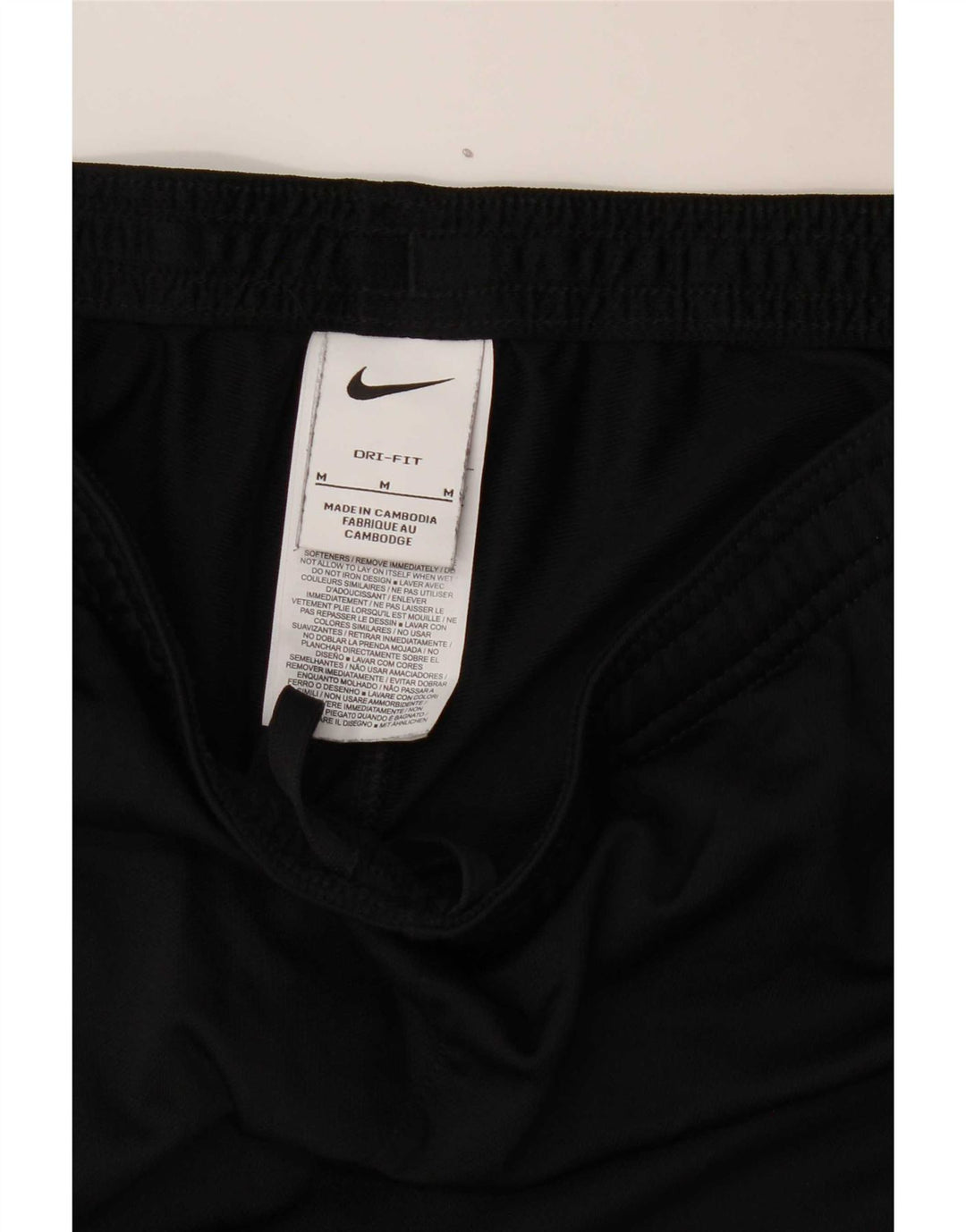 Nike Herren Dri Fit Trainingshose Mittelschwarz Polyester Sport
