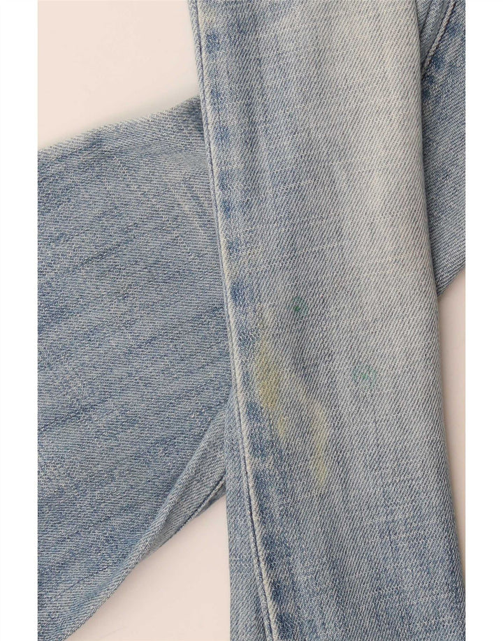 Benetton Damen Bootcut Jeans W30 L33 Blau