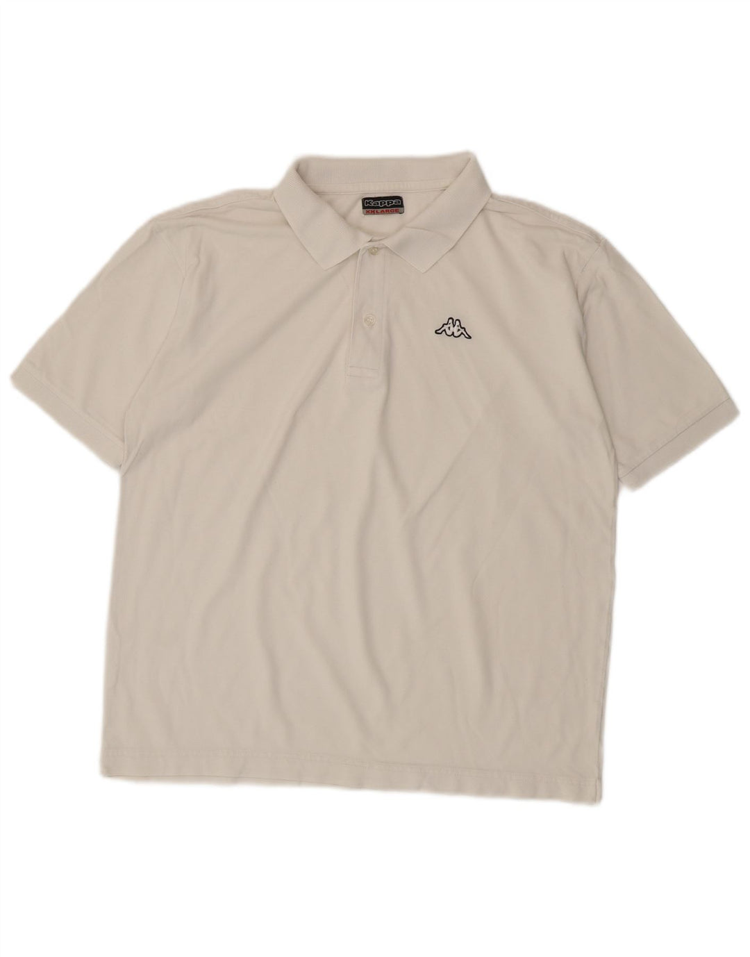 Kappa Herren Poloshirt 2XL Weiß