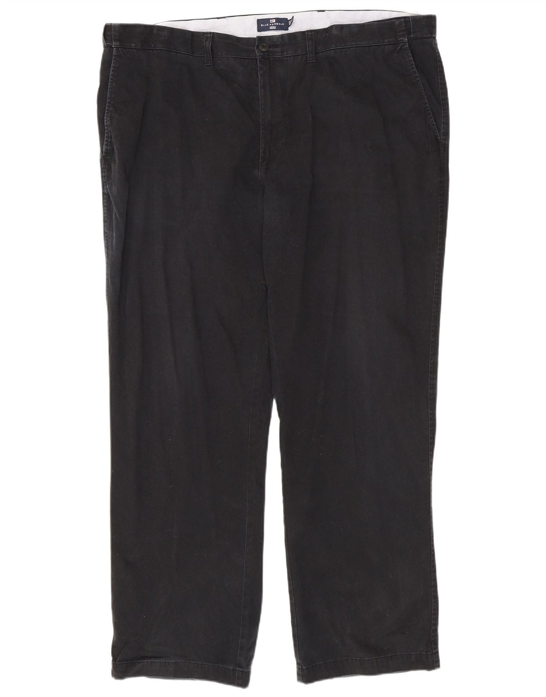 Marks & Spencer Herren Blue Harbour Gerade Chinohose W48 L33 Marineblau