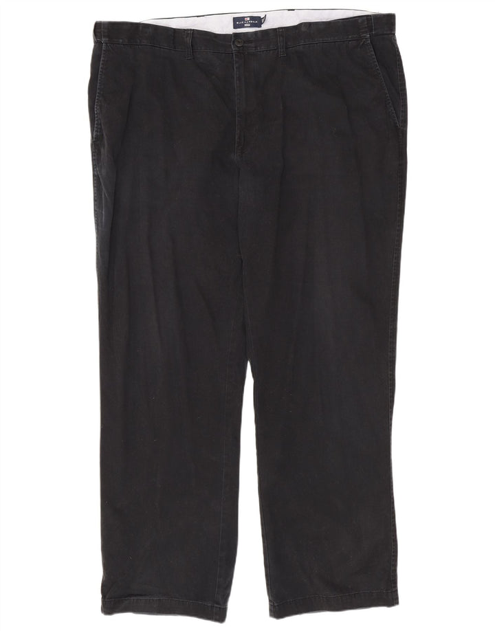 Marks & Spencer Herren Blue Harbour Gerade Chinohose W48 L33 Marineblau