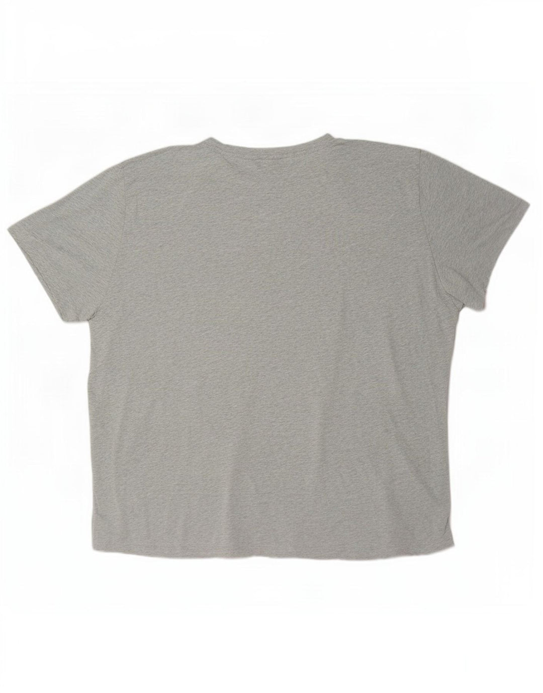 Gant Herren T-Shirt Top 3XL Grau meliert Baumwolle