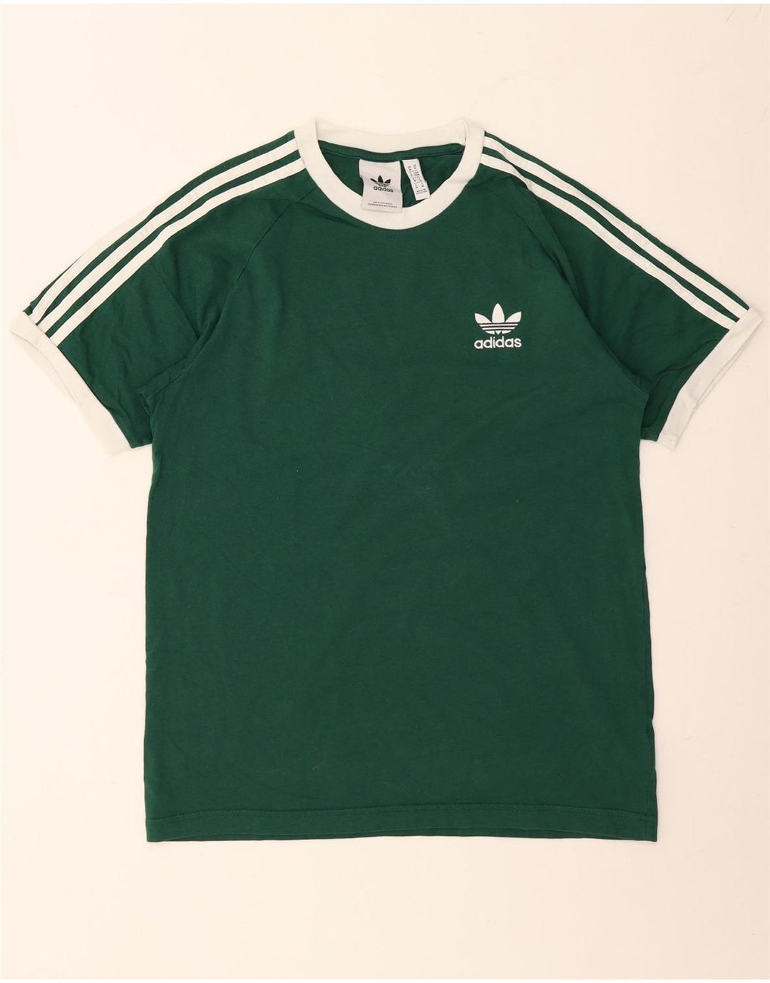 ADIDAS Herren T-Shirt Top mittelgrüne Baumwolle