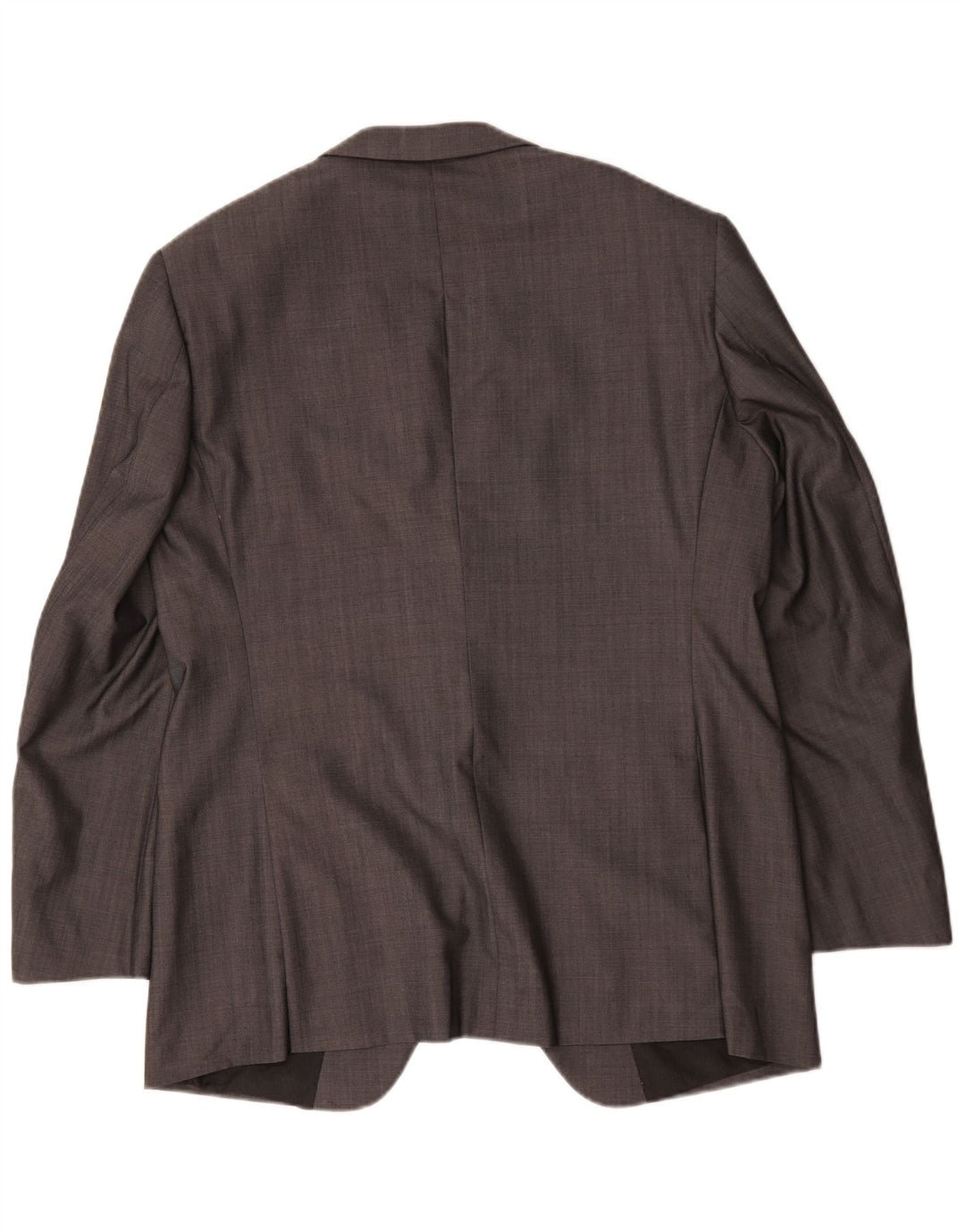 Marks & Spencer Herren Autograph 1 Knopf Blazer Jacke UK 42 Große graue Wolle
