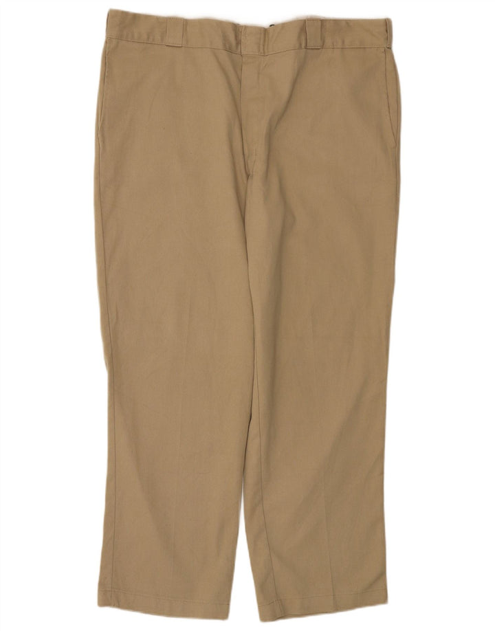 Dickies Gerade Herren-Chinohose W40 L30 Beige Polyester