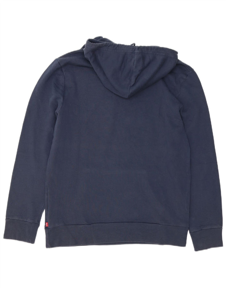 Levi's Herren-Kapuzenpullover mit Grafik, groß, marineblau, Baumwolle