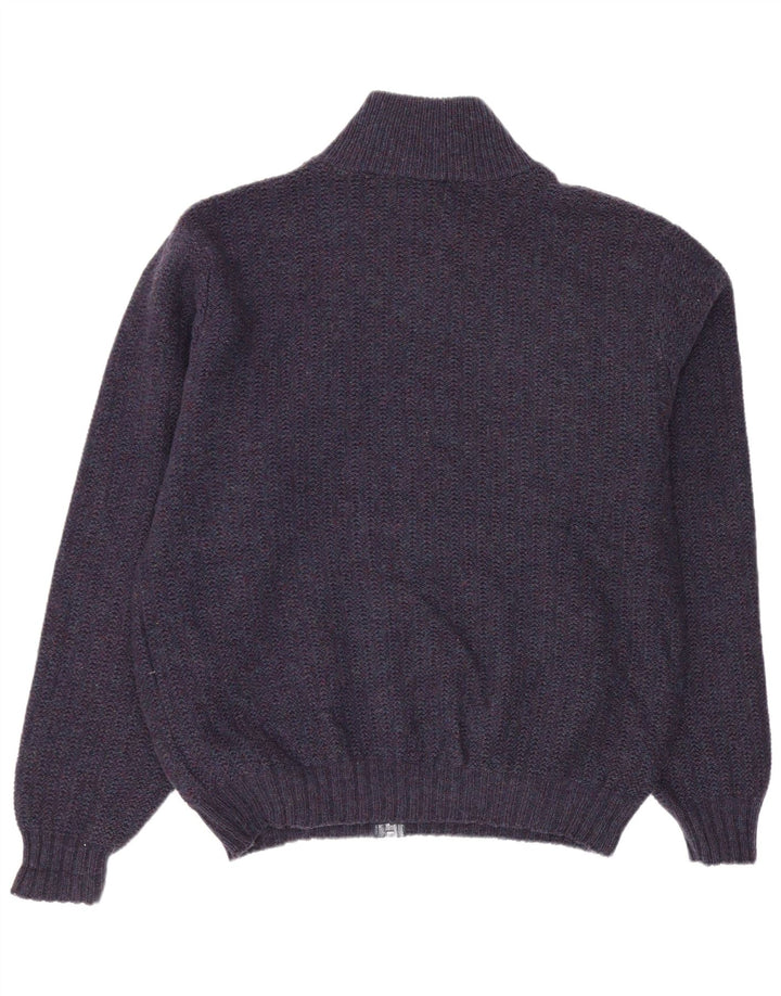L.L.Bean Herren-Strickjacke, groß, marineblaue Wolle