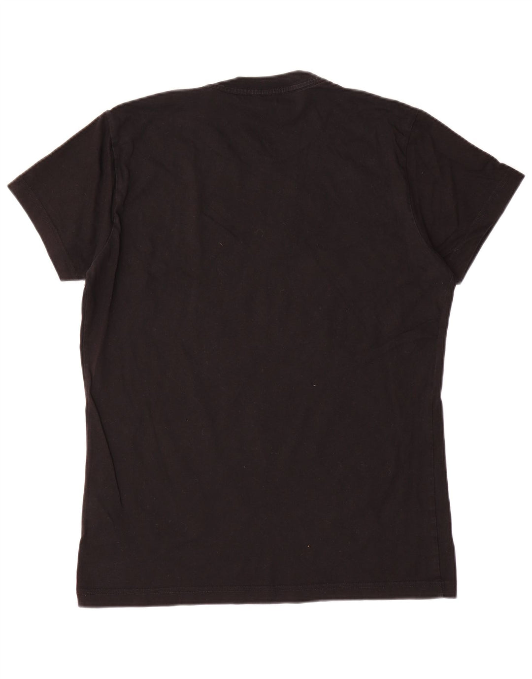 Diesel Herren-T-Shirt mit Grafik, groß, aus schwarzer Baumwolle