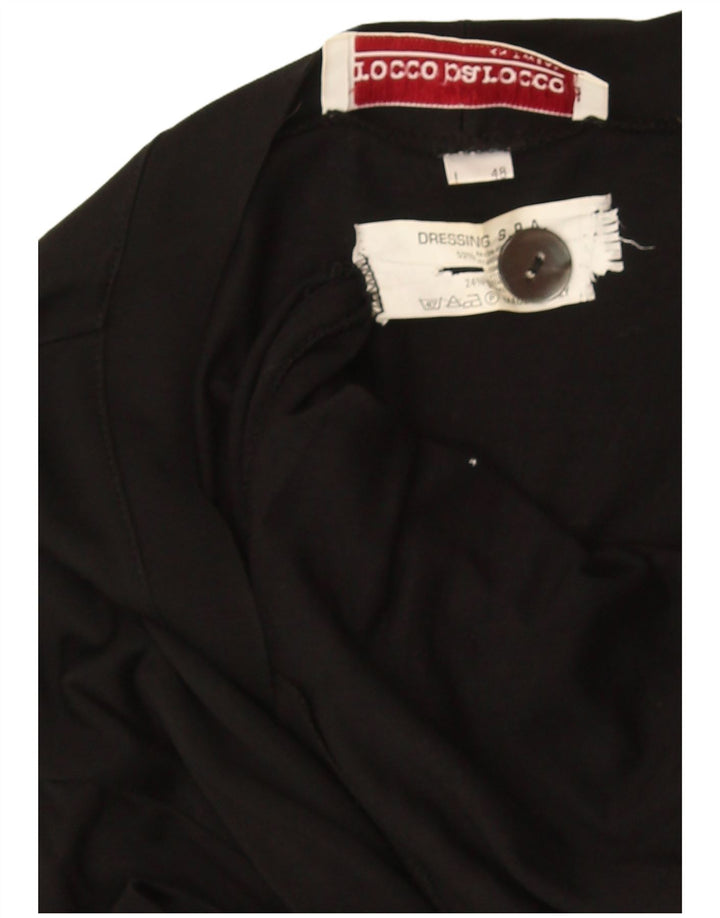 Roccobarocco Damen Blusentop IT 48 XL Schwarz Rayon