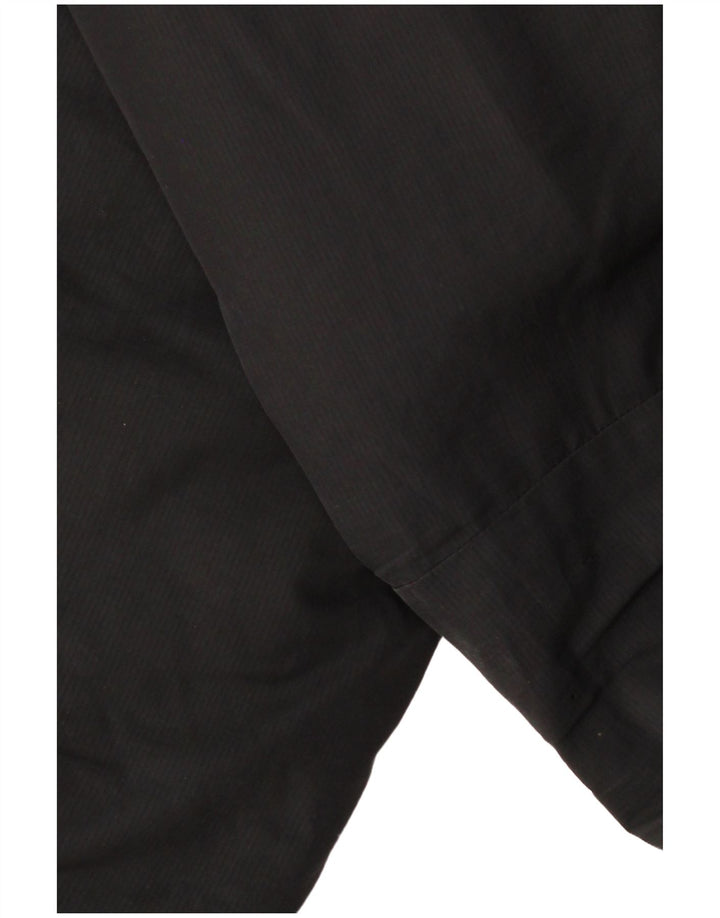 Nike Herren-Jacke mit Kapuze, gepolstert, Größe 36, Größe S, Schwarz, Polyester