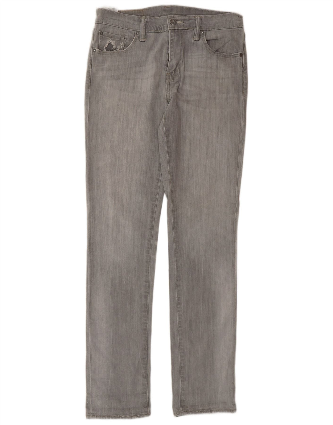 LEVI'S Mens 511 Slim Jeans W30 L34 Grey Cotton