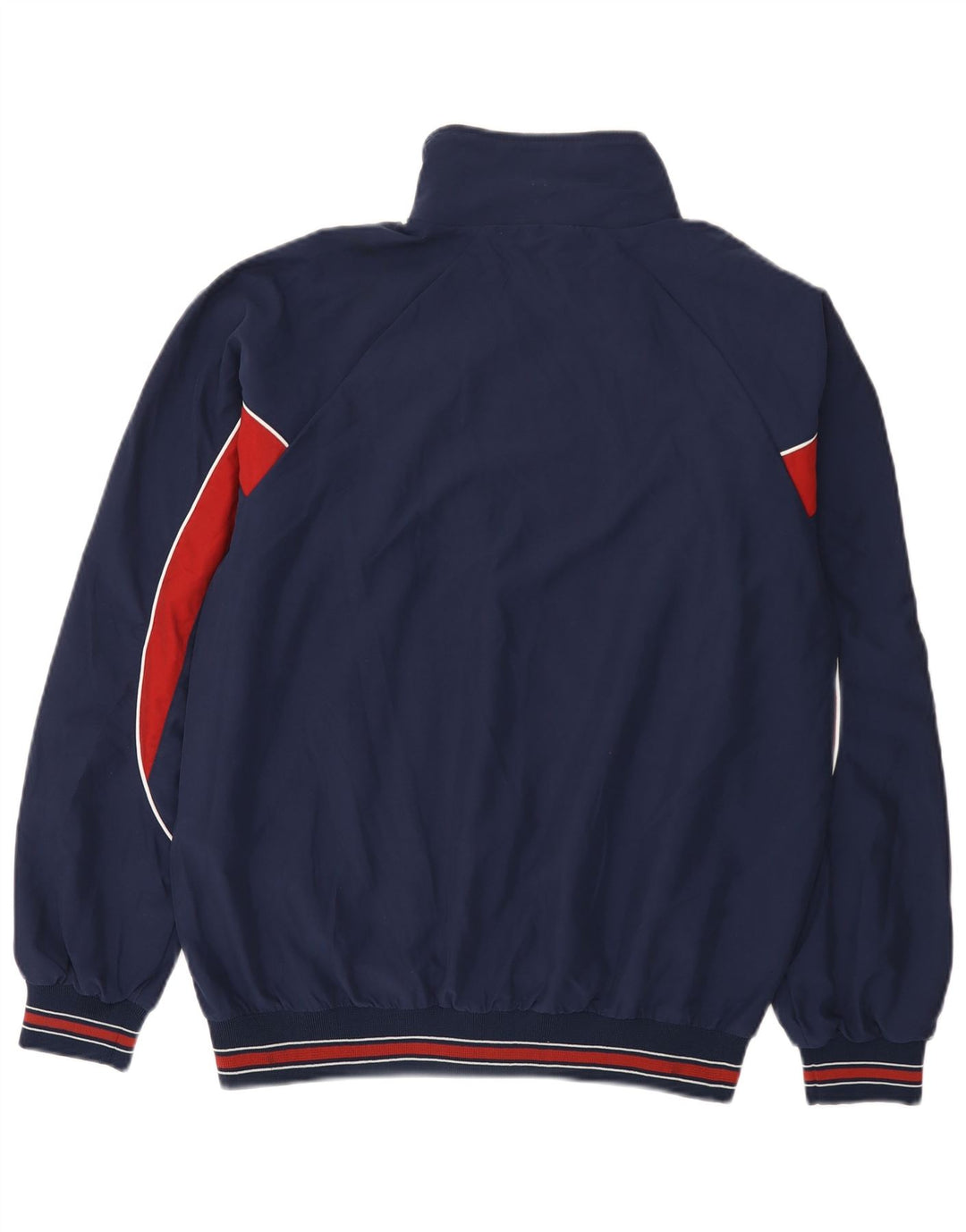 Errea Herren-Trainingsanzug-Oberteil, Jacke, groß, marineblau, Farbblock-Polyester