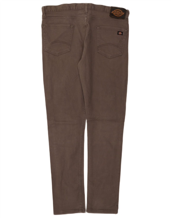 Dickies Herren Skinny Jeans W36 L32 Graue Baumwolle