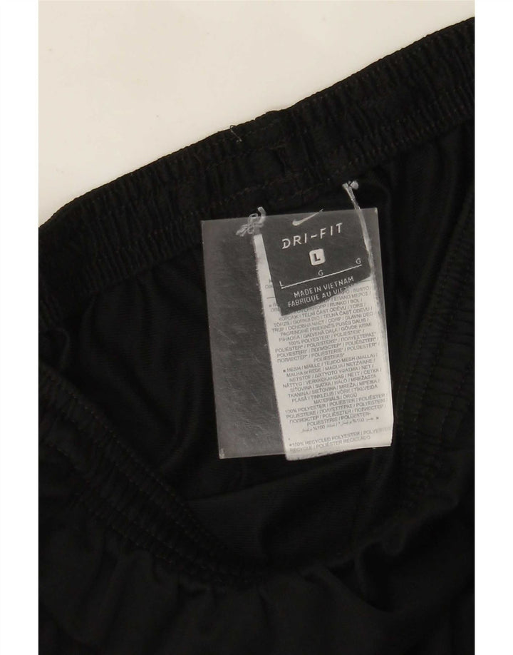 Nike Herren Dri Fit Trainingshose, Größe L, Schwarz, Polyester