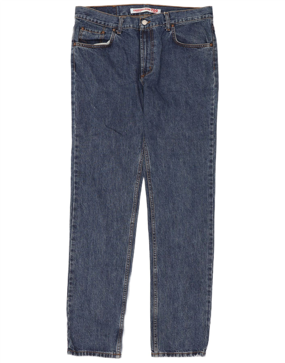 Carrera Herren 700 Regular Straight Jeans W36 L34 Blaue Baumwolle