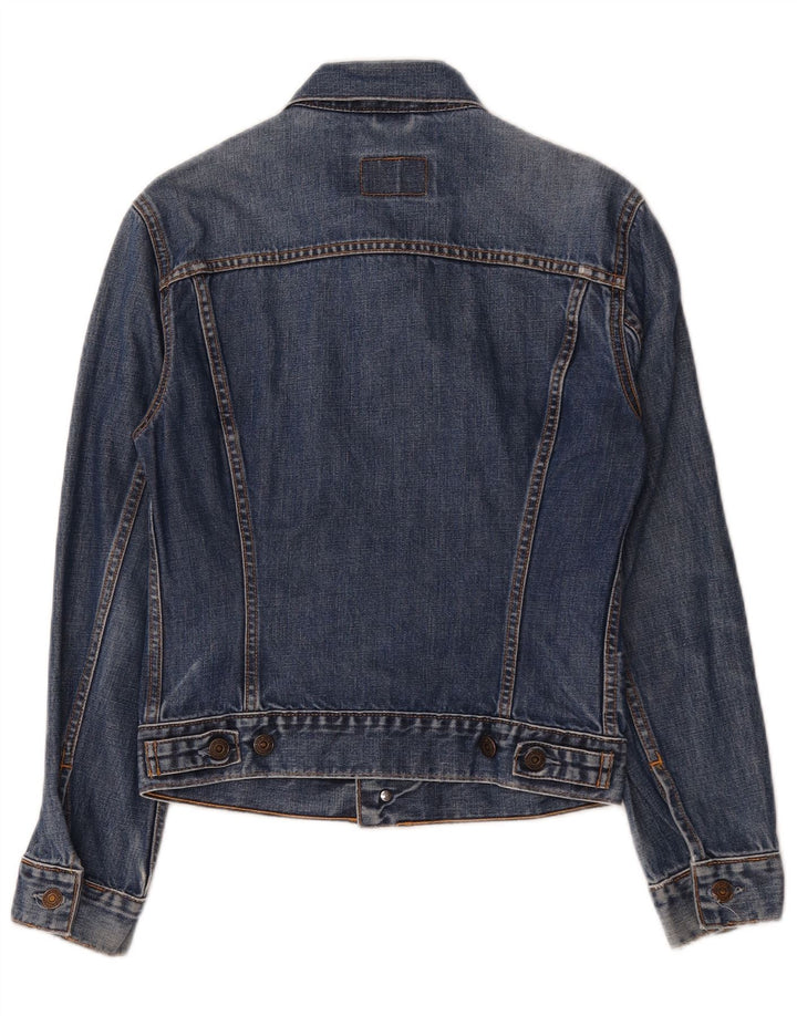 Levi's Jeansjacke für Mädchen, 11–12 Jahre, mittelblaue Baumwolle